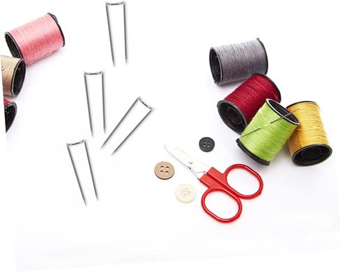jojofuny 200pcs U-Shaped Quilting Pins for Sewing Cloth Positioning Needles Patchwork Supplies for Home Crafts and DIY Projects in Saudi Arabia
