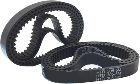 HTD 5M Rubber Timing Belt Width 25/30/40mm Perimeter 345-420mm 1Pcs(5M-375mm,1PC_30MM) in Saudi Arabia