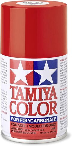 Tamiya 86034 PS-34 Bright Red Spray Paint, 100ml Spray Can in Saudi Arabia