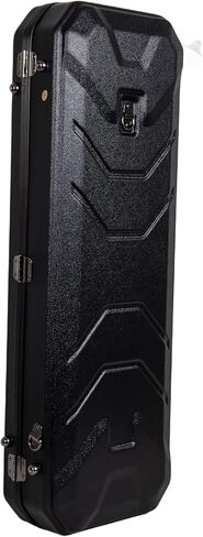 Crossrock Carbon Fiber Pattern PC Hard Shell Violin Case fits 4/4 Full Size-Backpack style(CRA920VFBK) in Kuwait