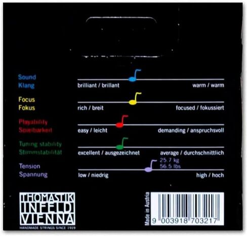 Thomastik-Infeld Peter Infeld Viola Set - 4/4 Scale - No. PI200 in Saudi Arabia