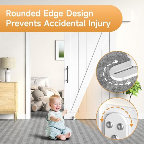 دليل أرضية باب الحظيرة المنزلق، أجهزة باب الحظيرة ذات بكرات قابلة للتعديل، تصميم سفلي مسطح، تصميم حافة مستديرة، محامل هادئة، قطعتان in Saudi Arabia