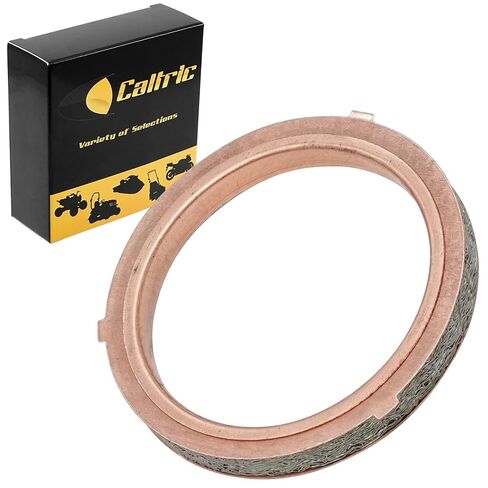 Caltric Muffler Manifold Pipe Gasket Compatible with Suzuki Dr200 Dr200Se Dr200S 1986-1988 1996-2009 in Saudi Arabia