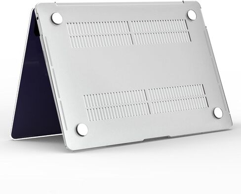 Anban Compatible with MacBook Pro 13 inch Case M2 M1 2025-2016 A2338 A2251 A2289 A2159 A1989 A1706 A1708, Plastic Hard Shell+Keyboard Cover+Screen Protector for MacBook Pro 13.3 inch Case, Shiny Pearl in Saudi Arabia