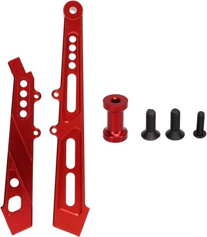 إطار دعم خلفي أمامي احترافي من سبائك الألومنيوم RC لسيارة ARRMA 1/7 1/8 RC (أحمر) in Saudi Arabia
