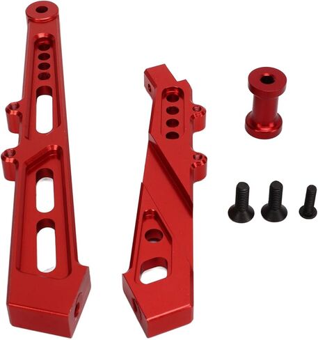 إطار دعم خلفي أمامي احترافي من سبائك الألومنيوم RC لسيارة ARRMA 1/7 1/8 RC (أحمر) in Saudi Arabia