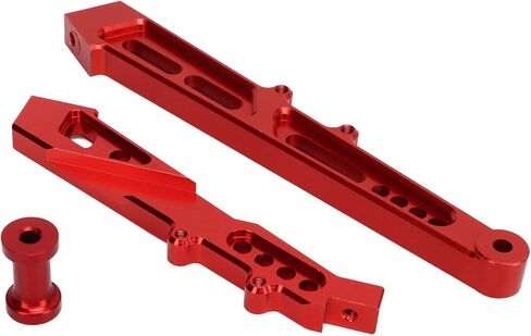 إطار دعم خلفي أمامي احترافي من سبائك الألومنيوم RC لسيارة ARRMA 1/7 1/8 RC (أحمر) in Saudi Arabia
