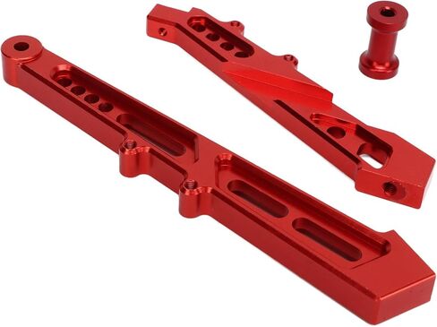 إطار دعم خلفي أمامي احترافي من سبائك الألومنيوم RC لسيارة ARRMA 1/7 1/8 RC (أحمر) in Saudi Arabia