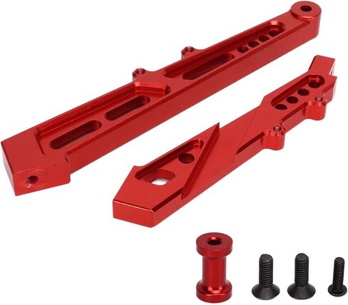 إطار دعم خلفي أمامي احترافي من سبائك الألومنيوم RC لسيارة ARRMA 1/7 1/8 RC (أحمر) in Saudi Arabia