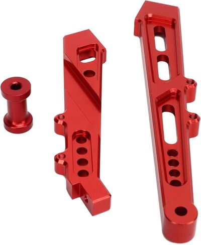 إطار دعم خلفي أمامي احترافي من سبائك الألومنيوم RC لسيارة ARRMA 1/7 1/8 RC (أحمر) in Saudi Arabia