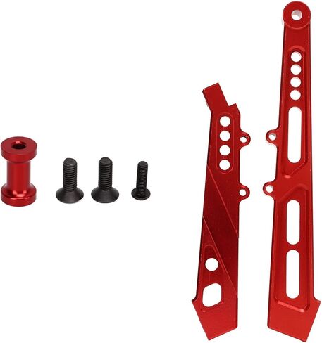 إطار دعم خلفي أمامي احترافي من سبائك الألومنيوم RC لسيارة ARRMA 1/7 1/8 RC (أحمر) in Saudi Arabia