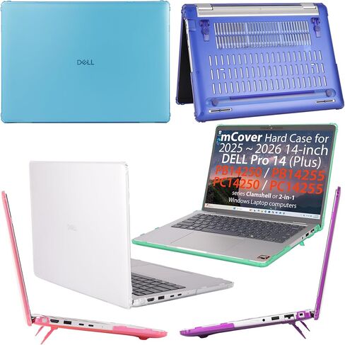 حافظة mCover متوافقة فقط مع 2025-2026 14 بوصة Dell Pro 14 Plus PB14250 PB14255 وPro 14 PC14250 PC14255 Windows PC (لا تناسب أي موديلات Dell أخرى) - أزرق in Kuwait