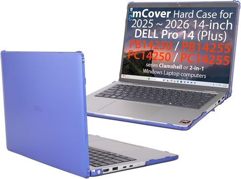 حافظة mCover متوافقة فقط مع 2025-2026 14 بوصة Dell Pro 14 Plus PB14250 PB14255 وPro 14 PC14250 PC14255 Windows PC (لا تناسب أي موديلات Dell أخرى) - أزرق in Kuwait