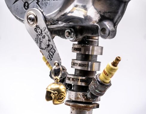 دراجة نارية Gremlin Bell Hanger أرني ثدييك المدرسة القديمة Lucky Biker Chopper in Kuwait