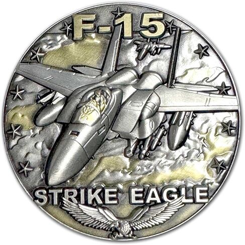 USAF F-15 Strike Eagle Veteran Air Force عملة التحدي القابلة للتجميع in Saudi Arabia