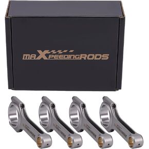 قضبان توصيل maxpeedingrods مع مسامير ARP2000 لسيارة Honda Civic CRX CX DX EX LX HX RT Si مع محركات سلسلة D16 1.6L 1994-2001 in Kuwait