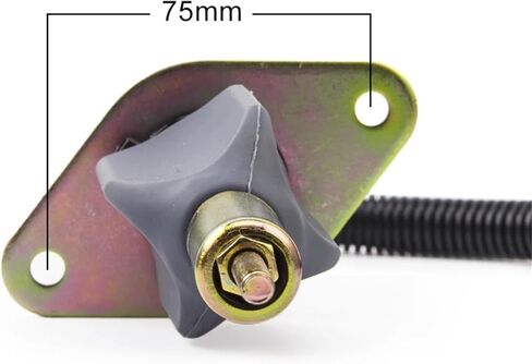 DC12V 24 فولت 3928161 المولد محرك الوقود اغلاق وقف الملف اللولبي صمام لهب قطع الوقود صمام التحكم التبديل مولد أجزاء (24 فولت) in Saudi Arabia