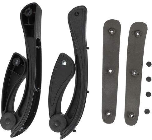 Angoily Movable Armrests Swivel Chair Armrest Replacement Comfortable Grip Handles for Work Chairs in Saudi Arabia