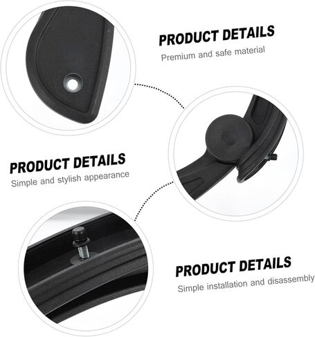 Angoily Movable Armrests Swivel Chair Armrest Replacement Comfortable Grip Handles for Work Chairs in Saudi Arabia