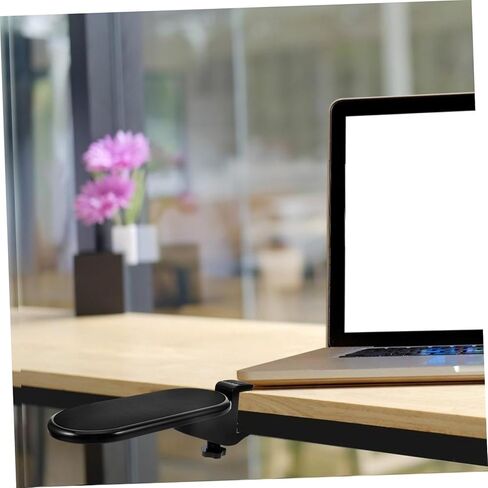 jojofuny Ergonomic Rotating Desk Arm Support Adjustable Clamp Foldable Mouse Pad Extender for Enhanced Workspace Comfort for Home Office and in Saudi Arabia