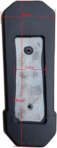 Generic 2Pcs Office Chair Replacement Arm Pads with Mounting Hole for Computer Chair in Saudi Arabia