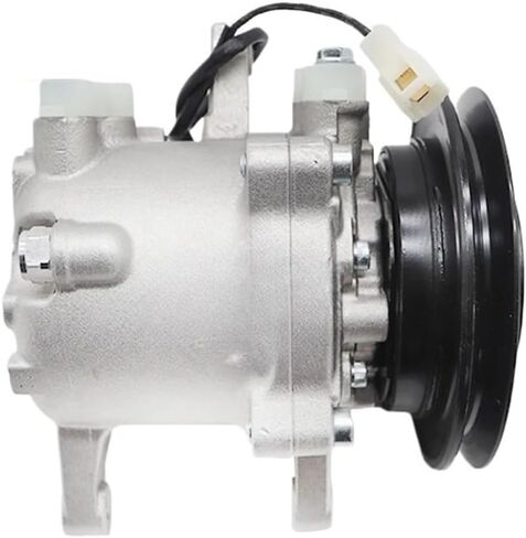 Ac Compressor Compatible for Kubota Tractor M126 M135 M6 1PK 12V SV07E 447280-3050 447280-3080 4472803050 6003686NA 3P99900620 Replacement of Auto Parts and Components in Saudi Arabia