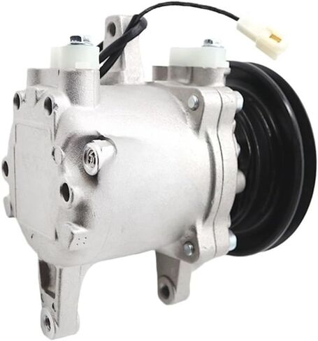 Ac Compressor Compatible for Kubota Tractor M126 M135 M6 1PK 12V SV07E 447280-3050 447280-3080 4472803050 6003686NA 3P99900620 Replacement of Auto Parts and Components in Saudi Arabia