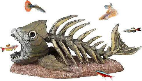 kathson Large Resin Dinosaur Triceratops Skull Décor Aquarium Decoration Reptiles Hideout Fish Tank Ornament Home Landscape Decor in Saudi Arabia