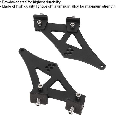 Universal Spoiler Mount Brackets, 5" Car CNC Aluminum Alloy Rear Wing Trunk Racing Tail Spoiler Legs Mount Brackets in Kuwait