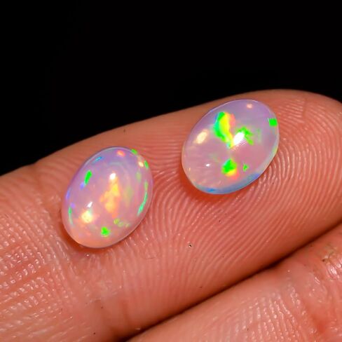 5 قطع، كابوشون أوبال بارايبا طبيعي من AURA GEMS، مجموعة أشكال مختلطة، مستلزمات صناعة المجوهرات، أحجار كريمة شفاء طاقة شاكرا، كريستال أوبال أزرق حقيقي، حجر الميلاد، صفقة بالجملة من 5 مم إلى 12 مم in Saudi Arabia