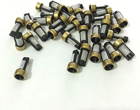 100pcs universal fuel injector micro filter 12 * 6 * 3mm basket filter fuel injector filter in Saudi Arabia