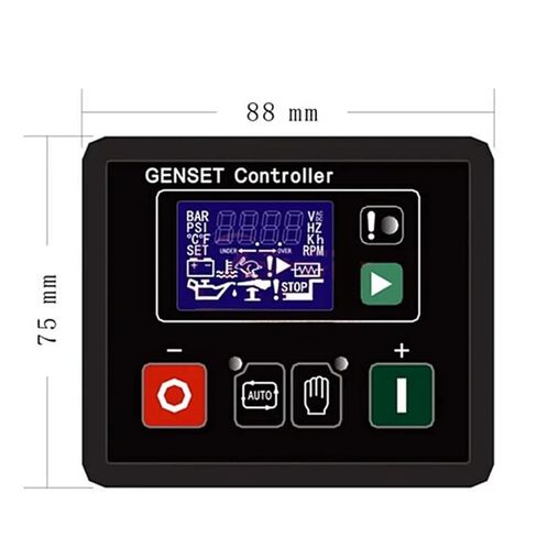 GU601A Diesel Generator Set Controller Automatic Start Genset ATS Cntrol Terminal Panel Aternator Part in Saudi Arabia