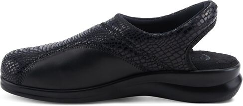 Spring Step Flexus Flexia Leather Clogs for Women - European Slingback Round Toe Slip-On Shoes - Ladies Casual Platform Clog for Work in Saudi Arabia