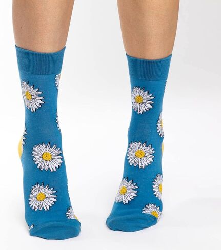 Good Luck Sock Women's Sesame Street, Super Grover Socks, Adult, Shoe Size 5-9 in Kuwait