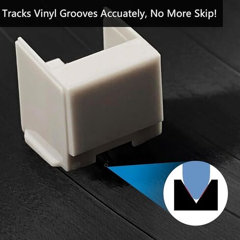 ATN3600L Conical Record Player Needles Replacement for Audio-Technica AT-LP60 AT-LP60USB ATN91 ATN90 Turntable Stylus(including Guard Cover) in Kuwait