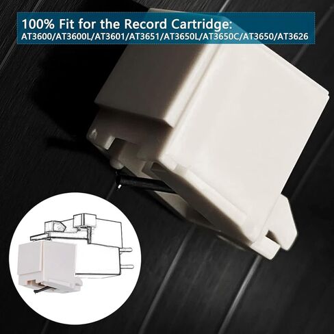 ATN3600L Conical Record Player Needles Replacement for Audio-Technica AT-LP60 AT-LP60USB ATN91 ATN90 Turntable Stylus(including Guard Cover) in Kuwait