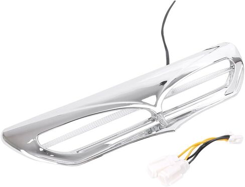 GZYF Front Batwing Fairing Vent Trim w/Light for Harley Touring FLHTCU FLHTK FLHX FLHXS FLHTCUTG 2014-2016, FLHTCUL FLHTKL 2015-2016, Black in Saudi Arabia