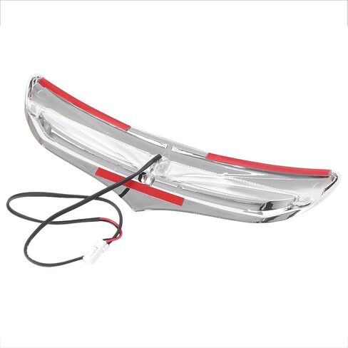 GZYF Front Batwing Fairing Vent Trim w/Light for Harley Touring FLHTCU FLHTK FLHX FLHXS FLHTCUTG 2014-2016, FLHTCUL FLHTKL 2015-2016, Black in Saudi Arabia