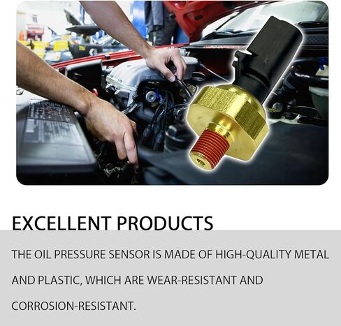 Engine Oil Pressure Sensor Switch Oil Pressure Sending Unit 5149062AA, Transmission Oils Sensor Sender Switch Socket Replacement 5149064AA 56028807AB for Dodge Ram Jeep Chrysler Engine Parts in Saudi Arabia