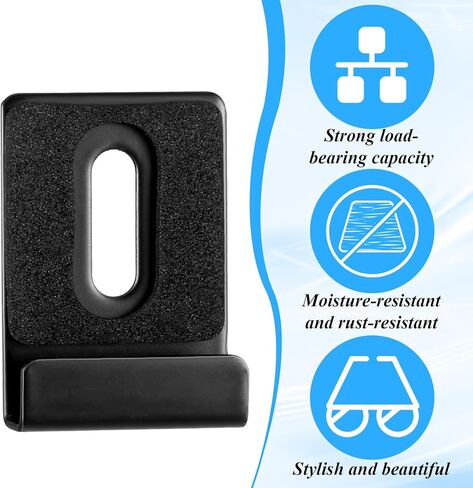 6 Pcs Mirror Holder Kit, Metal Mirror Clips, Frameless Mounting Hardware, Heavy Duty Mirrors Hanger Hardware with Screws, Mirrors Hooks, Plastic Anchor for Wall Mounting Frameless Billboard Display in Saudi Arabia