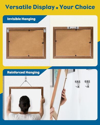 Uniclife 330 Pcs Heavy Duty Picture Hanging Kit, 10 lb, 20 lb, 30 lb, 40 lb, 75 lb Picture Hanging Hooks with Nails, D Ring Picture Hangers Sawtooth Picture Hangers Picture Hanging Wires & Screw Hooks in Saudi Arabia