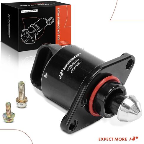 A-Premium Fuel Injection Idle Air Control Valve Compatible with Dodge Ram 2500, Ram 3500, 2000 2001 2002 2003, 8.0L, Replaces# 53032067AA in Saudi Arabia