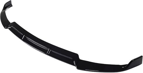Front Lip Compatibility with 2019-2022 C Class W205 C300 C43 AMG B Style Front Bumper Chin Lip Splitter Spoiler Gloss Black in Kuwait