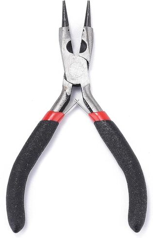 1pc Round Nose Pliers with Wire Cutter for Jewelry Making Repair Bending Tools Carbon Steel Jewelry Pliers for DY Crafting Wire Forming Side Cutters in Saudi Arabia