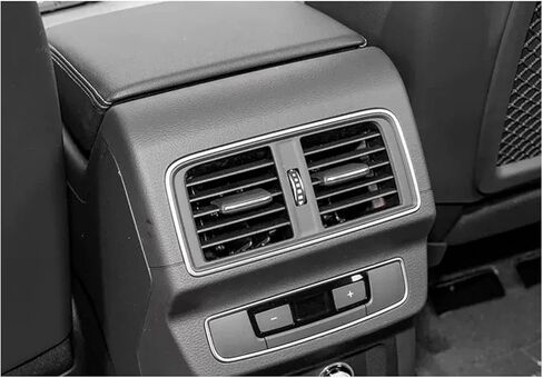 Car Rear Air Conditioner Conditioning Outlet Vent A/C Vent, Compatible For Q5 2018 2019 2020 2021 2022 2023 2024 in Kuwait
