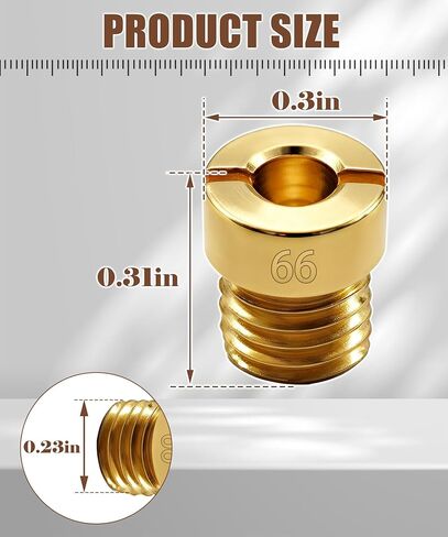 مجموعات النفاثة الرئيسية للمكربن ​​60-69 (حجم الخيط: 1/4"-32) متوافقة مع المكربنات الرئيسية Holley Carb (فوهتان من كل حجم) in Saudi Arabia