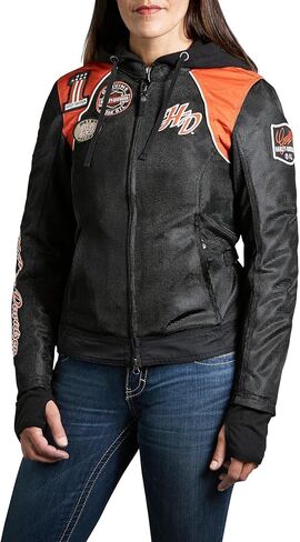 Harley-Davidson Women's Cora 3-in-1 Mesh Riding Jacket - 98557-14VW in Saudi Arabia