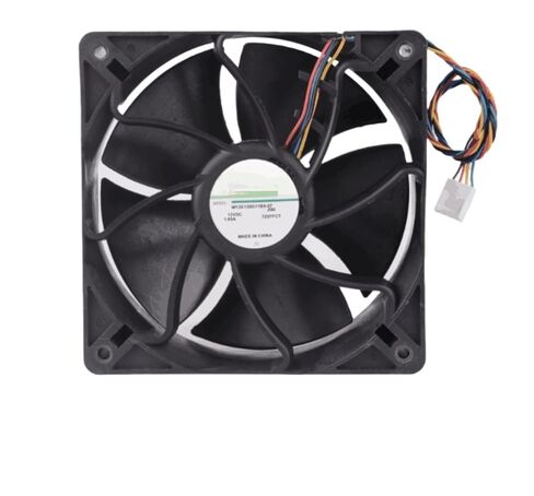 W12E12BS11B5-07 12038 120X120X38MM DC12 1.65A S7 S9 Fan 4wire PMW 6000RPM 267CFM in Saudi Arabia