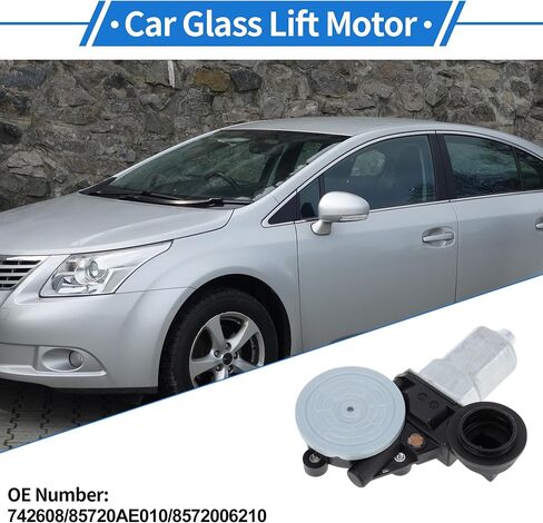 الجبهة اليسرى، الخلفية اليسرى، الخلفية اليمنى منظم نوافذ السيارة رفع المحرك لـ Scion TC 2007-2008 قاعدة أمامية يسارية رقم 742608 6 دبوس نافذة السيارة زجاج رفع المحرك in Saudi Arabia