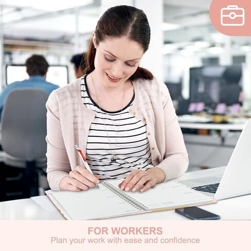 2026 Planner, Weekly and Monthly Calendar Agenda Planner, Jan 2026 - Dec 2026, Academic Planning Book, Desk Accessories and School Supplies for Women & Men - A5 (6.3" x 8.5") in Kuwait